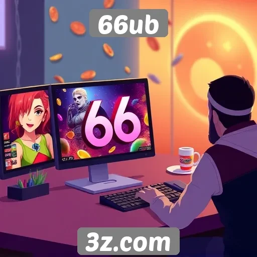 Explorando a interface do site de jogos 66ub